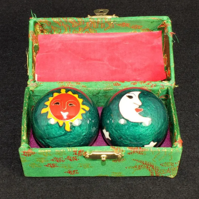 One Pair Chinese Health Balls Baoding Enamel Ball Massage Balls For Hand Therapy 23GD
One Pair Chinese Health Balls Baoding Enamel Ball Massage Balls For Hand Therapy 23GD