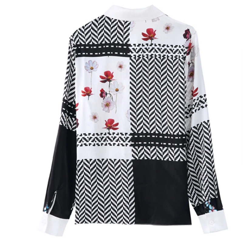 Spring Style Anti-Silk Shirt 2021 New Style Fashion High Quality Temperament Women's Clothing Printing Long-Sleeved Top Trendy
Spring Style Anti-Silk Shirt 2021 New Style Fashion High Quality Temperament Women's Clothing Printing Long-Sleeved Top Trendy