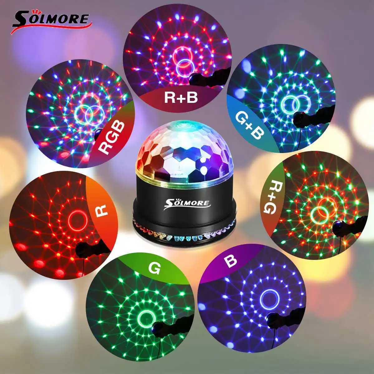 SOLMORE светодиодный RGB лазерный светильник s проектор чешское стекло диско шар рождественские украшения для ди-Джея свет для сцены парти светильник ритм распознавания светильник RGB аудио светодиодный
SOLMORE светодиодный RGB лазерный светильник s проектор чешское стекло диско шар рождественские украшения для ди-Джея свет для сцены парти светильник ритм распознавания светильник RGB аудио светодиодный