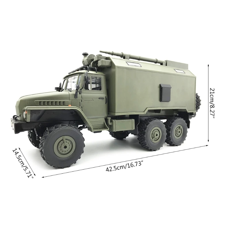 2.4G WPL B36 Green RC Realistic Rock Crawler Off-Road Car Simulation RC Military Interactive Electric Toy
2.4G WPL B36 Green RC Realistic Rock Crawler Off-Road Car Simulation RC Military Interactive Electric Toy