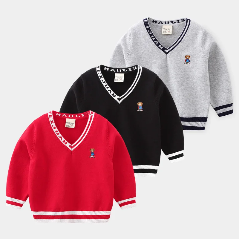 Детская одежда новый осенний свитер для колледжа Модный пуловер в Корейском стиле с длинными рукавами и v-образным вырезом для мальчиков то...
Детская одежда новый осенний свитер для колледжа Модный пуловер в Корейском стиле с длинными рукавами и v-образным вырезом для мальчиков то...