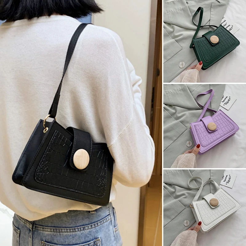 Vintage Crocodile Pattern Women Baguette Classic Handbag Shoulder Bag Tote Bag
Vintage Crocodile Pattern Women Baguette Classic Handbag Shoulder Bag Tote Bag