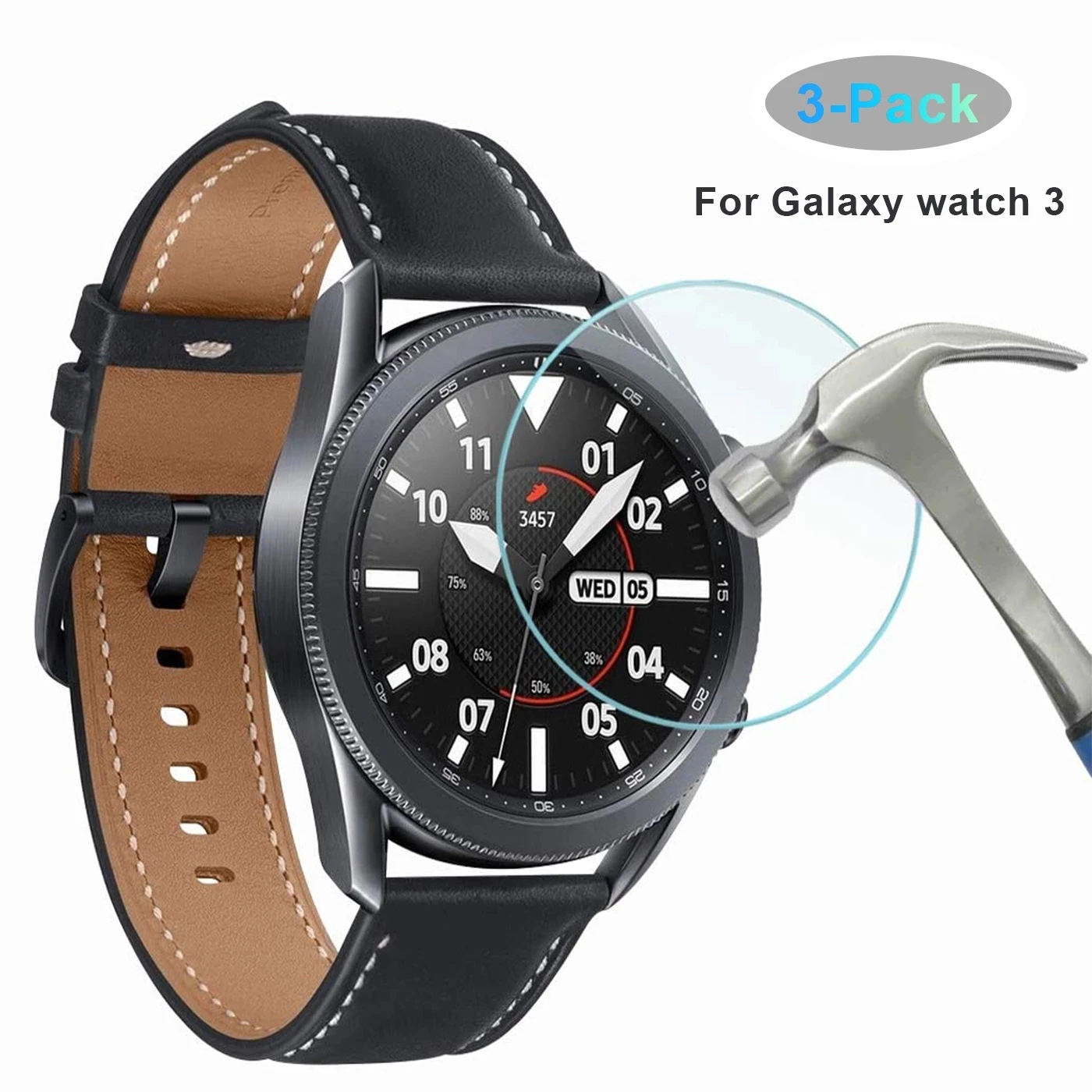Закаленное стекло 2 шт./лот для Samsung Gear S3 Frontier Classic Galaxy watch 46 мм 42 galaxy 3 защитная