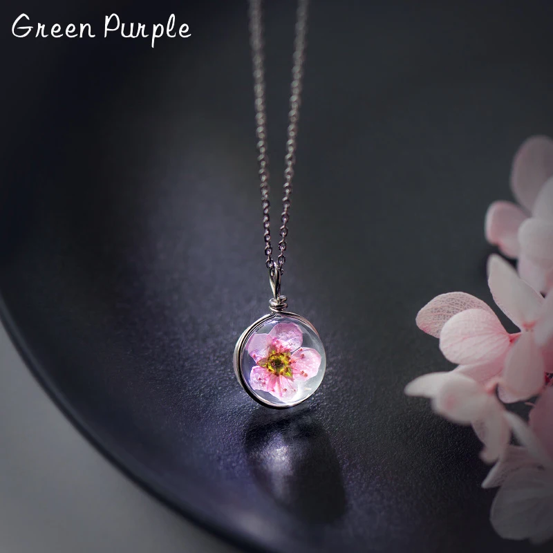 Real Peach Blossom Crystal Pendant s925 Sterling Silver Necklace for Women Clavicle Chain Necklaces 925 Silver Jewelry Collares
Real Peach Blossom Crystal Pendant s925 Sterling Silver Necklace for Women Clavicle Chain Necklaces 925 Silver Jewelry Collares