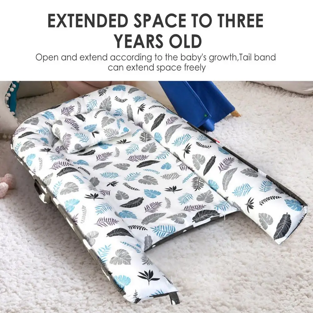 Baby Nest Baby Cotton Lounger, Boys Girls Travel Bed Soft Newborn Lounger Portable Sleeping Bed For Travel Cotton Crib
Baby Nest Baby Cotton Lounger, Boys Girls Travel Bed Soft Newborn Lounger Portable Sleeping Bed For Travel Cotton Crib