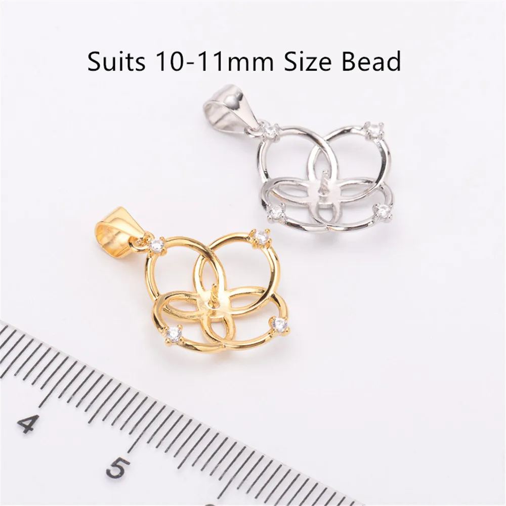 Real S925 Sterling Silver Pendant Mountings Findings Jewelry Mounts Settings Accessories Parts for Pearl bead No Pearl No Chain
Real S925 Sterling Silver Pendant Mountings Findings Jewelry Mounts Settings Accessories Parts for Pearl bead No Pearl No Chain