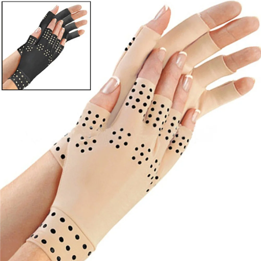 Magnetic Anti Arthritis Health Compression Therapy Gloves Men Women Fingerless Gloves Rheumatoid Hand Pain Relief Gloves
Magnetic Anti Arthritis Health Compression Therapy Gloves Men Women Fingerless Gloves Rheumatoid Hand Pain Relief Gloves
