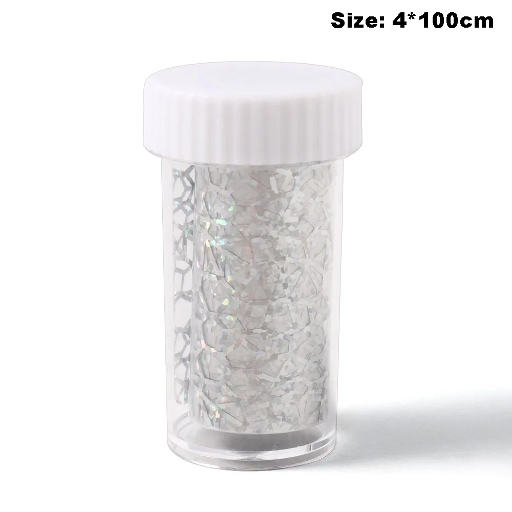New Nail Art Full Tips Wraps Cobweb DIY Foils Transfer Latest Glitter Polish Adhesive Craft Sticker Manicure Decals 100x4cm
New Nail Art Full Tips Wraps Cobweb DIY Foils Transfer Latest Glitter Polish Adhesive Craft Sticker Manicure Decals 100x4cm