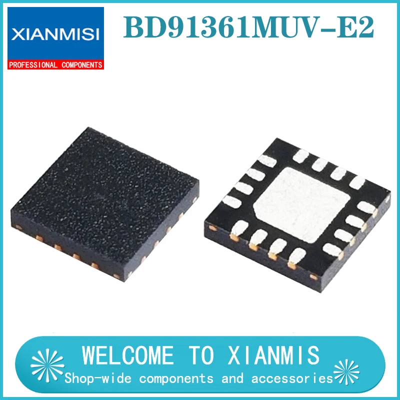BD91361MUV-E2 【IC REG BUCK ADJ 4A SYNC 20 VQFN】
BD91361MUV-E2 【IC REG BUCK ADJ 4A SYNC 20 VQFN】