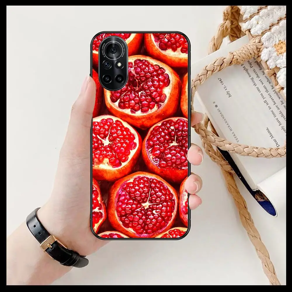 Прозрачный чехол для телефона с изображением вкусных фруктов Huawei Honor 20 10 9 8A 7 5T X Pro
