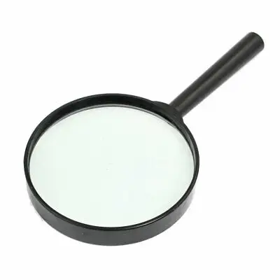 

Handheld Black Plastic Frame 90mm Lens 4X Multiple Magnifier Magnifying