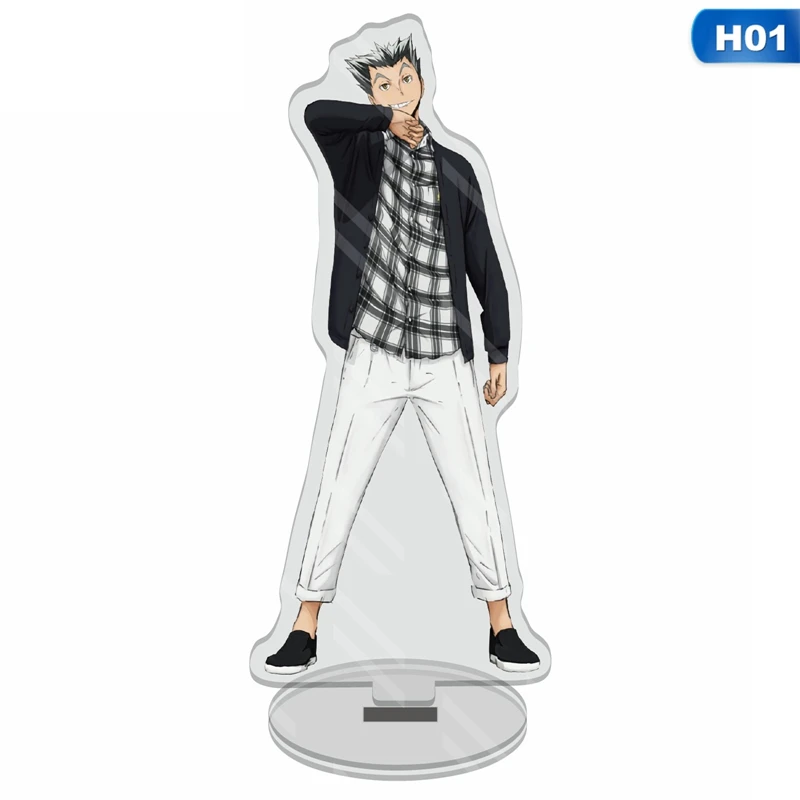 6*16CM Anime Haikyu!! Acrylic Desktop Stand Decoration Character Model Holiday Gift
6*16CM Anime Haikyu!! Acrylic Desktop Stand Decoration Character Model Holiday Gift