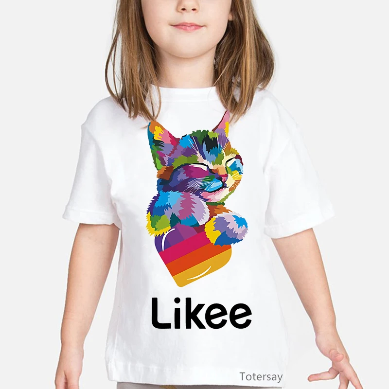 rainbow likee cat animal printed kids clothes funny graphic girls boys t shirt kawaii clothes summer tops for girls t-shirt
rainbow likee cat animal printed kids clothes funny graphic girls boys t shirt kawaii clothes summer tops for girls t-shirt