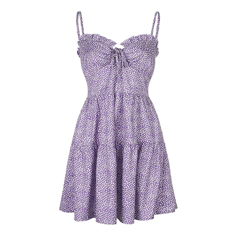 Womens Casual Sleeveless Mini Dress Summer Floral Printed Boho Dress Women Spaghetti Strap Backless Purple Floral Sexy Dresses
Womens Casual Sleeveless Mini Dress Summer Floral Printed Boho Dress Women Spaghetti Strap Backless Purple Floral Sexy Dresses