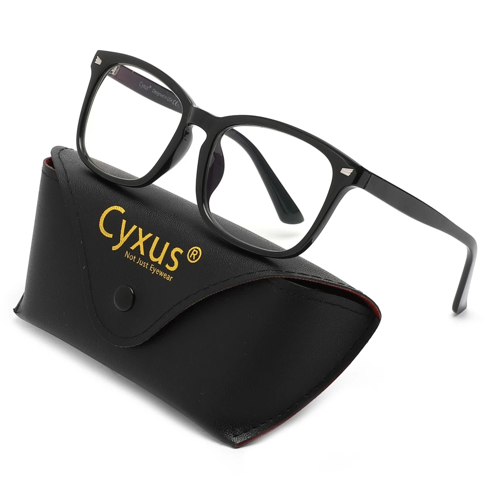 Cyxus Blue Light Computer Glasses for Blocking Headache Black PC Lens Gaming Glasses Unisex (Men/Women) 8582
Cyxus Blue Light Computer Glasses for Blocking Headache Black PC Lens Gaming Glasses Unisex (Men/Women) 8582