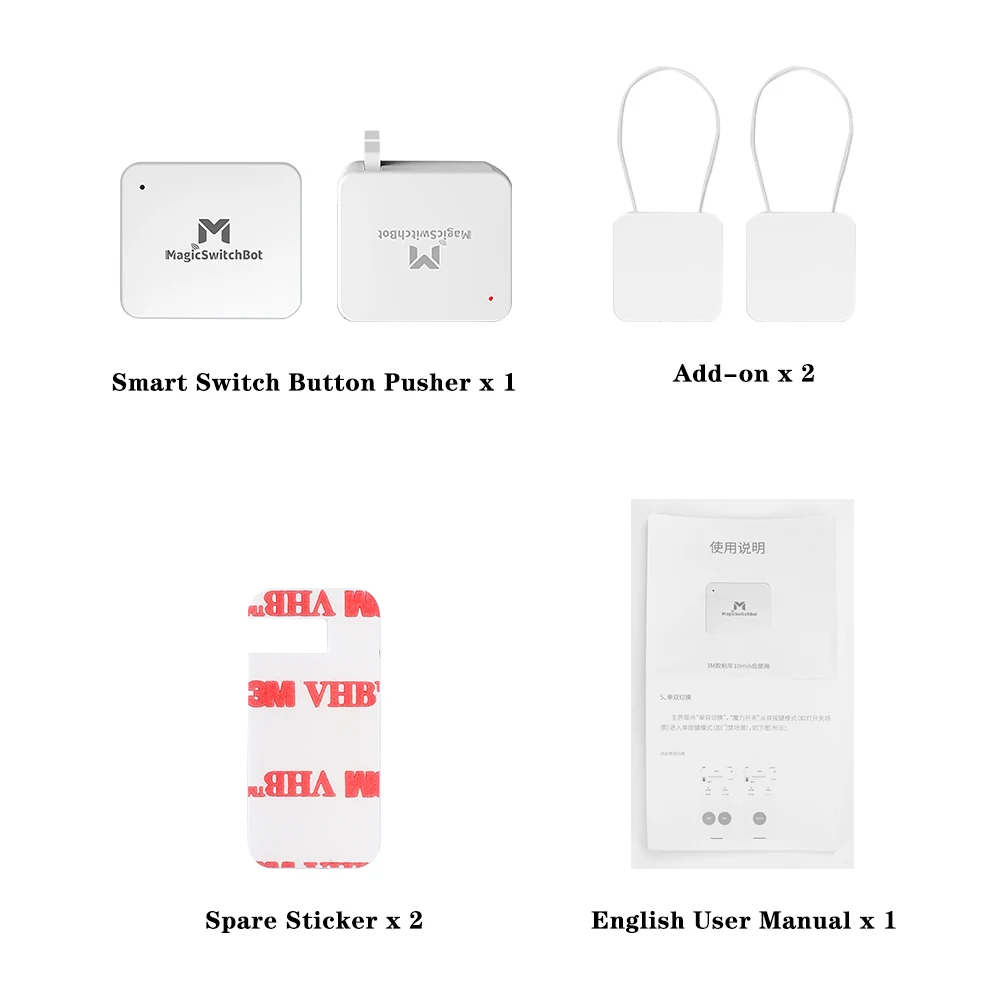 Smart Home Smart Switch Bot Button Pusher Wireless Phone Bluetooth Control Home Keyless Lock Bluetooth Wireless Open Convenience
Smart Home Smart Switch Bot Button Pusher Wireless Phone Bluetooth Control Home Keyless Lock Bluetooth Wireless Open Convenience