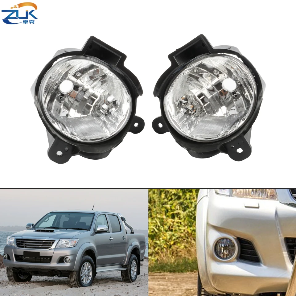 ZUK Car Front Bumper Fog Lamp Anti-Fog Light For Toyota Hilux 2011-2014 Foglight Foglamp OEM:81026-0K040 81025-0K040
ZUK Car Front Bumper Fog Lamp Anti-Fog Light For Toyota Hilux 2011-2014 Foglight Foglamp OEM:81026-0K040 81025-0K040