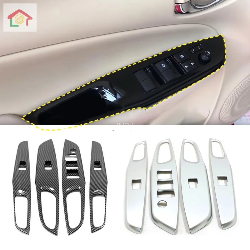 LHD!! For Toyota Vios Yaris ATIV 2019 2020 Window Switch Button Frame Decoration Cover Trim Car Styling
LHD!! For Toyota Vios Yaris ATIV 2019 2020 Window Switch Button Frame Decoration Cover Trim Car Styling