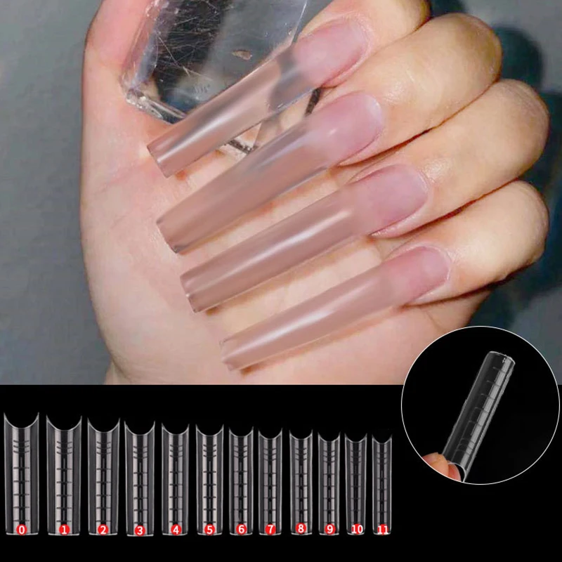 120PCS Fake Nails XXL Extra Manicure Acrylic Nail C Curve Long Square Ballerina Nails Quick Building Mold Nail Extension Tools
120PCS Fake Nails XXL Extra Manicure Acrylic Nail C Curve Long Square Ballerina Nails Quick Building Mold Nail Extension Tools