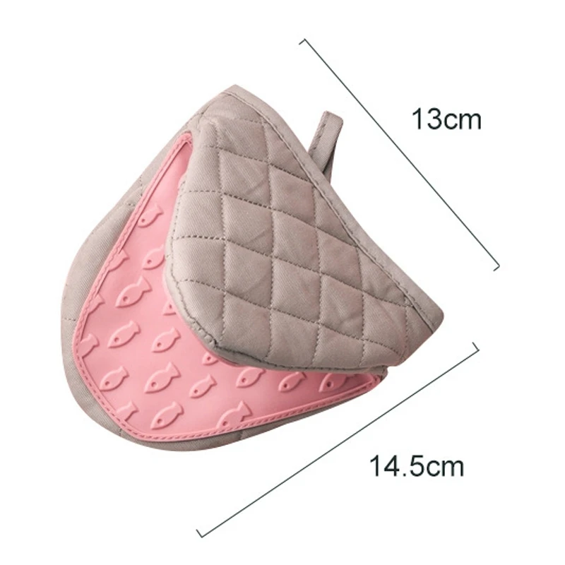 2 Pcs of Silicone Baking Insulation Gloves Kitchen Microwave Oven Thickened Anti-Scalding Hand Clip
2 Pcs of Silicone Baking Insulation Gloves Kitchen Microwave Oven Thickened Anti-Scalding Hand Clip