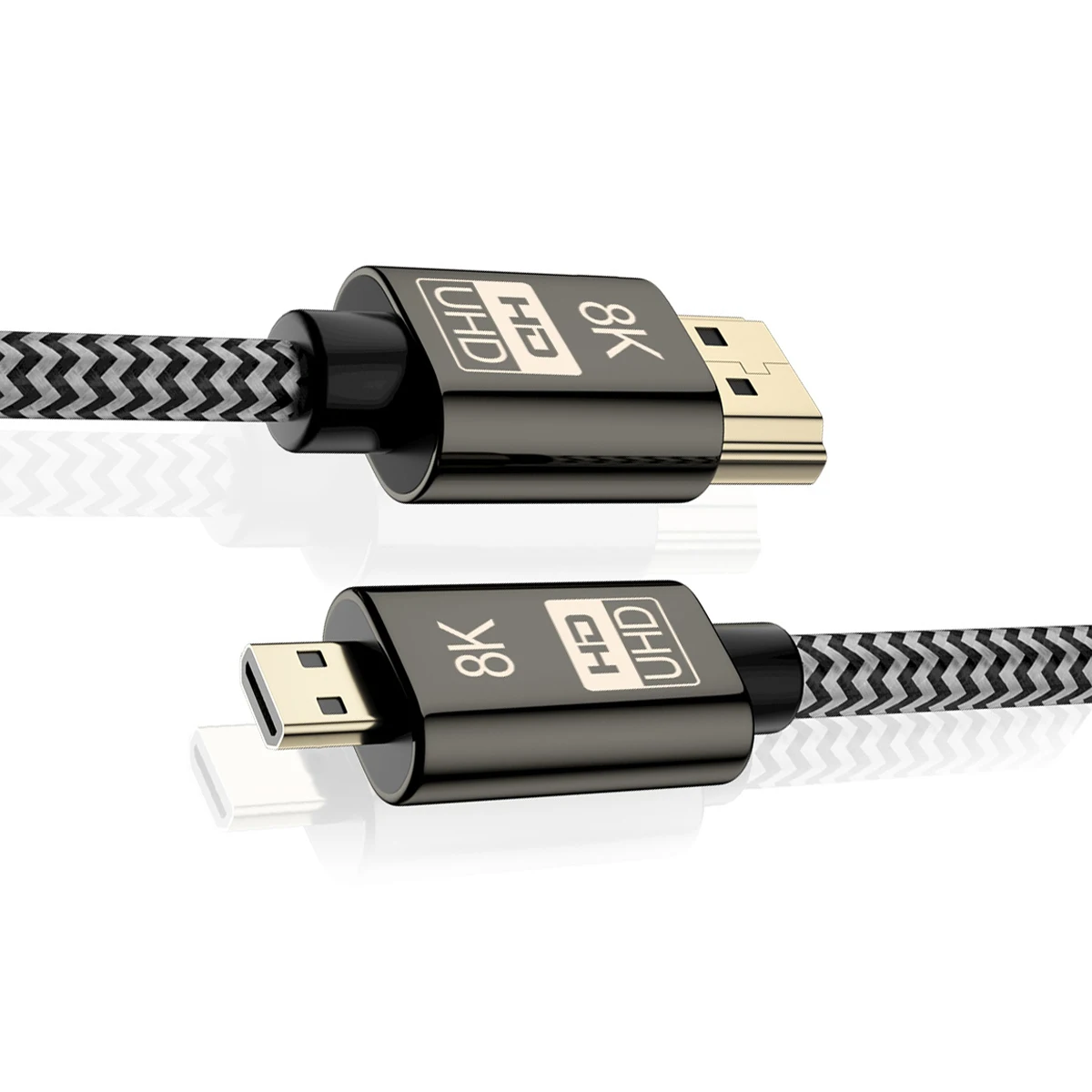 CYDZ Zihan Micro HDTV to HDTV 2.1 Ultra-HD UHD 8K 60hz 4K 120hz Cable 48Gbs HDTV Cord
CYDZ Zihan Micro HDTV to HDTV 2.1 Ultra-HD UHD 8K 60hz 4K 120hz Cable 48Gbs HDTV Cord