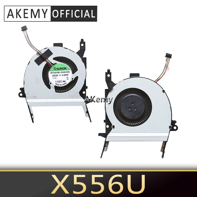 Охлаждающий вентилятор для ноутбука Akemy ASUS FL5900U FL5900 FL5900L X556UB X556 EF75070S1-C430-S9A
Охлаждающий вентилятор для ноутбука Akemy ASUS FL5900U FL5900 FL5900L X556UB X556 EF75070S1-C430-S9A