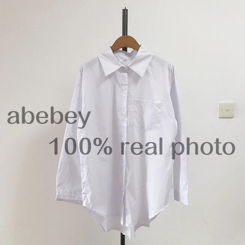 Chemise a manches longues pour femmes, alegante,a revers, couleur unie, boutons asymetriques, Baggy, 2021
Chemise a manches longues pour femmes, alegante,a revers, couleur unie, boutons asymetriques, Baggy, 2021