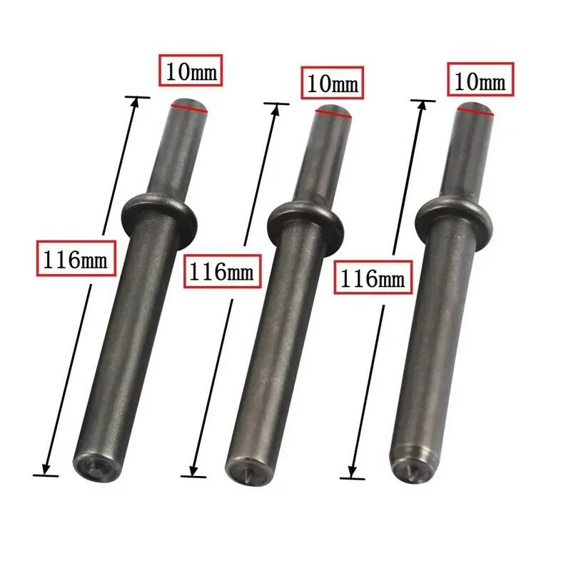 Pneumatic Rivet Hammers W/ Spring 116mm High Carbon Steel Heavy Duty Hammer Chisel Tool For hollow/ solid/ semi-tubular rivets
Pneumatic Rivet Hammers W/ Spring 116mm High Carbon Steel Heavy Duty Hammer Chisel Tool For hollow/ solid/ semi-tubular rivets
