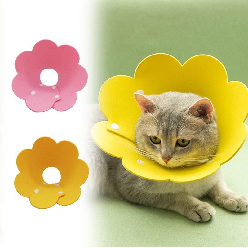 Sunflower Felt Cloth Cat Collar Pet Circle Recovery Sleeve Collar Dog Wound Healing Medical Anti Bite Soft Protect Pet Collar
Sunflower Felt Cloth Cat Collar Pet Circle Recovery Sleeve Collar Dog Wound Healing Medical Anti Bite Soft Protect Pet Collar