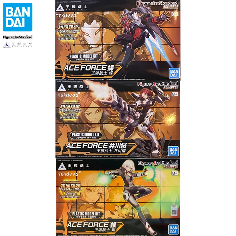 Original BANDAI Figure-rise Standard Ace Force Sakura Ikawa Butterfly Sliver PVC Action Figure Assembly Model Kids Toys For Boys
Original BANDAI Figure-rise Standard Ace Force Sakura Ikawa Butterfly Sliver PVC Action Figure Assembly Model Kids Toys For Boys