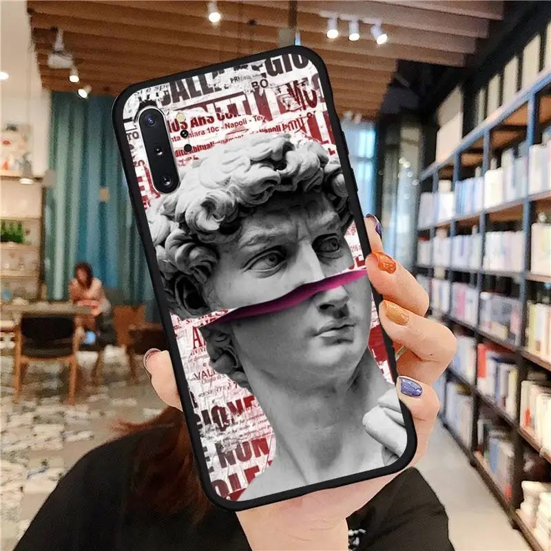 David Medusa Plaster Phone Case for samsung galaxy a51 a52 a71 a50 a12 a72 a21s a70 s21 s20 fe s10 note 20 10 ultra plus coque
David Medusa Plaster Phone Case for samsung galaxy a51 a52 a71 a50 a12 a72 a21s a70 s21 s20 fe s10 note 20 10 ultra plus coque