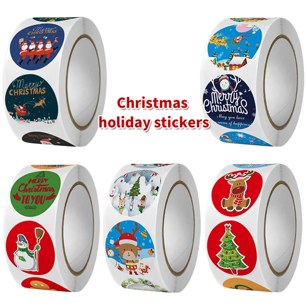 Christmas Stickers Labels Roll 500pcs Adhesive 1 Inch Round Christmas Tags Party Wedding Xmas Gift Wrap DIY Decoratuon Discount!
Christmas Stickers Labels Roll 500pcs Adhesive 1 Inch Round Christmas Tags Party Wedding Xmas Gift Wrap DIY Decoratuon Discount!