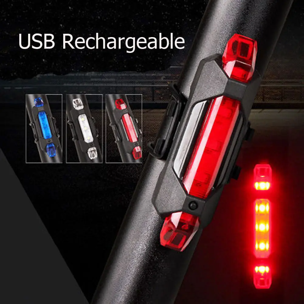 Portable USB Rechargeable Bike Bicycle Tail Rear Safety Warning Light Taillight Lamp Super Bright Waterproof Safety Bike Light
Portable USB Rechargeable Bike Bicycle Tail Rear Safety Warning Light Taillight Lamp Super Bright Waterproof Safety Bike Light