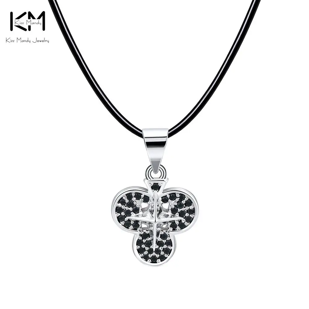 KISS MANDY Fresh Style Black Pendant Necklaces Leather Chain Simple Choker Necklaces Fashion Female Jewelry Party Gifts ON186
KISS MANDY Fresh Style Black Pendant Necklaces Leather Chain Simple Choker Necklaces Fashion Female Jewelry Party Gifts ON186