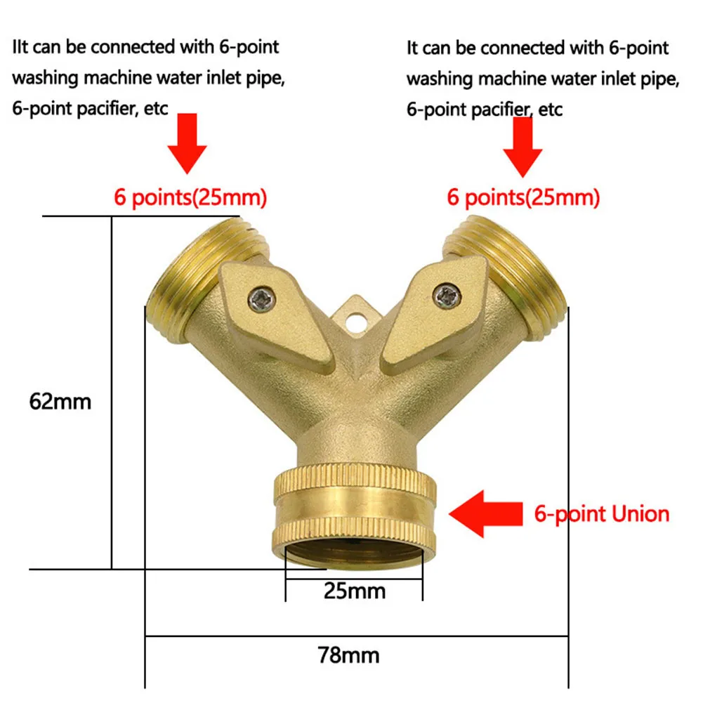 Accessory Garden Tap Adaptor Brass Connector Garden Hose Quick Replace