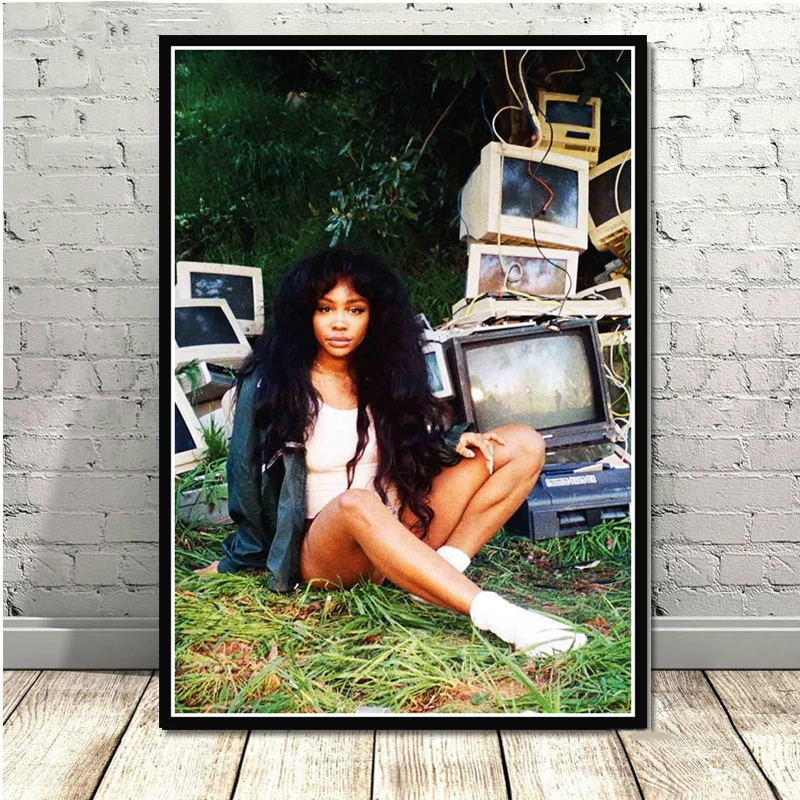 

Poster Prints SZA Singer Star Poster Rapper Hip Hop Rap Music Canvas Oil Painting Art Wall Pictures For Room quadro cuadros