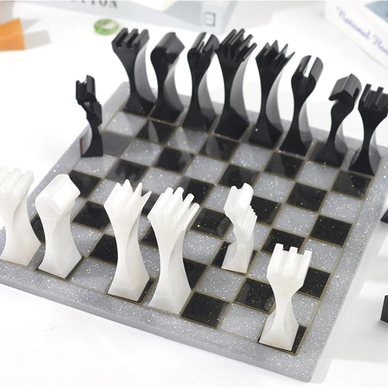 Crystal Epoxy Resin Mold International Chess Silicone Mould DIY Crafts Jewelry Ornaments Casting Tools
Crystal Epoxy Resin Mold International Chess Silicone Mould DIY Crafts Jewelry Ornaments Casting Tools