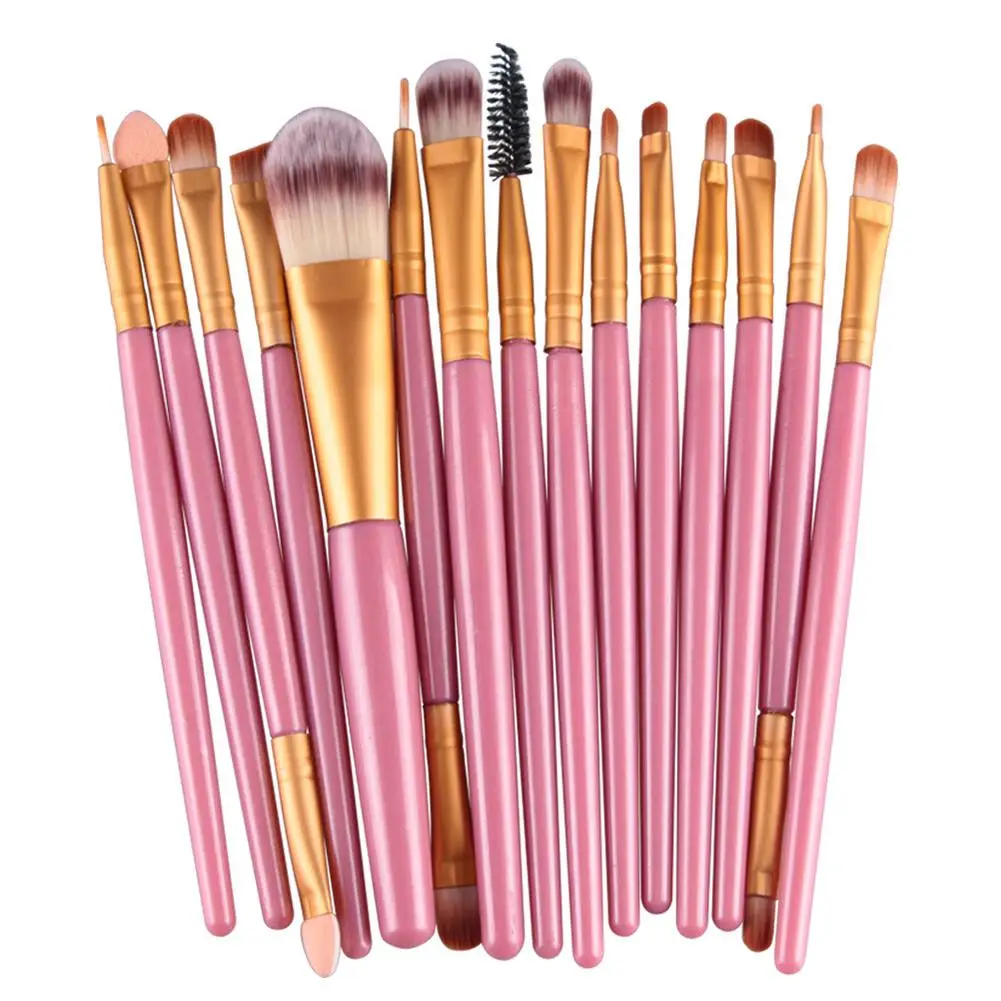 15Pcs/set Makeup Brushes Set Make Up Brush Tools Kits For Eyeshadow Foundation Eyeliner Cosmetic Brushes Make Up Tool Kit
15Pcs/set Makeup Brushes Set Make Up Brush Tools Kits For Eyeshadow Foundation Eyeliner Cosmetic Brushes Make Up Tool Kit