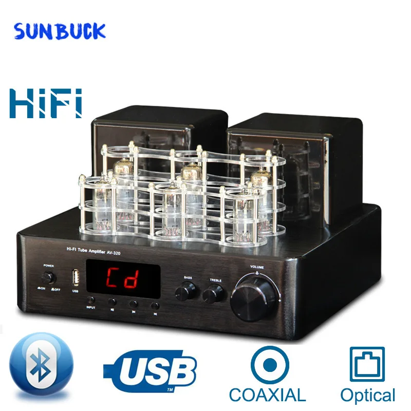 Ламповый Интегрированный усилитель Sunbuck HIFI 6U1 6K4, Bluetooth, коаксиальный Оптический вход, стерео, декодирование без потерь, USB предусилитель
Ламповый Интегрированный усилитель Sunbuck HIFI 6U1 6K4, Bluetooth, коаксиальный Оптический вход, стерео, декодирование без потерь, USB предусилитель