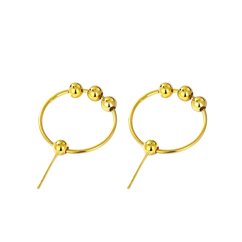 Kinel Real Silver 925 Jewelry Minimalist Round Stud Earrings For Women Wedding Party Fashion Accessories Gifts 
Kinel Real Silver 925 Jewelry Minimalist Round Stud Earrings For Women Wedding Party Fashion Accessories Gifts