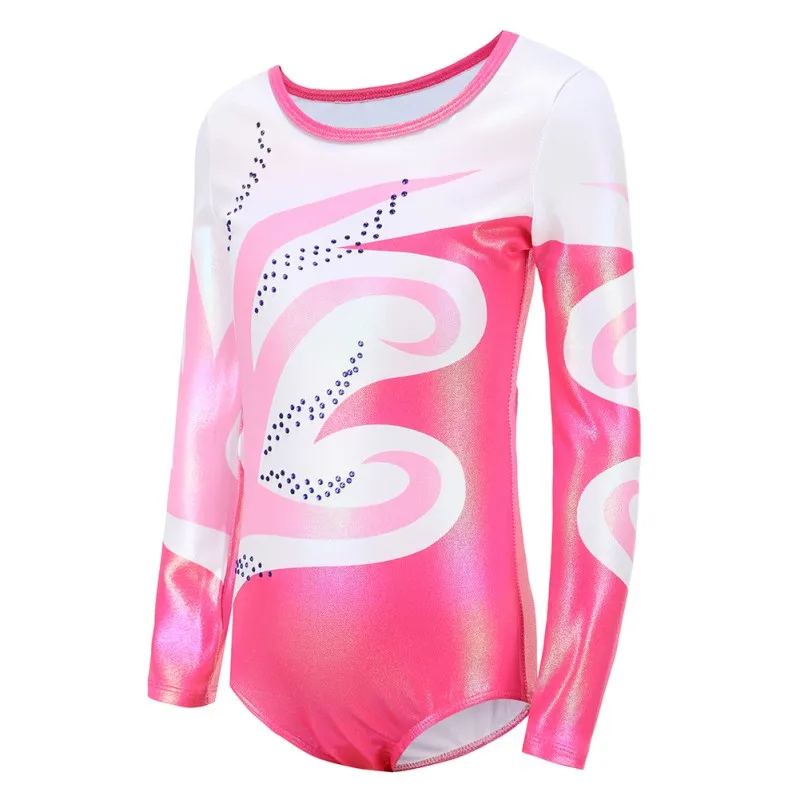 Children Girls Long Sleeve Ballet Practice Dance Wear One Piece Gymnastics Brighted Color Body Suits/
Children Girls Long Sleeve Ballet Practice Dance Wear One Piece Gymnastics Brighted Color Body Suits/