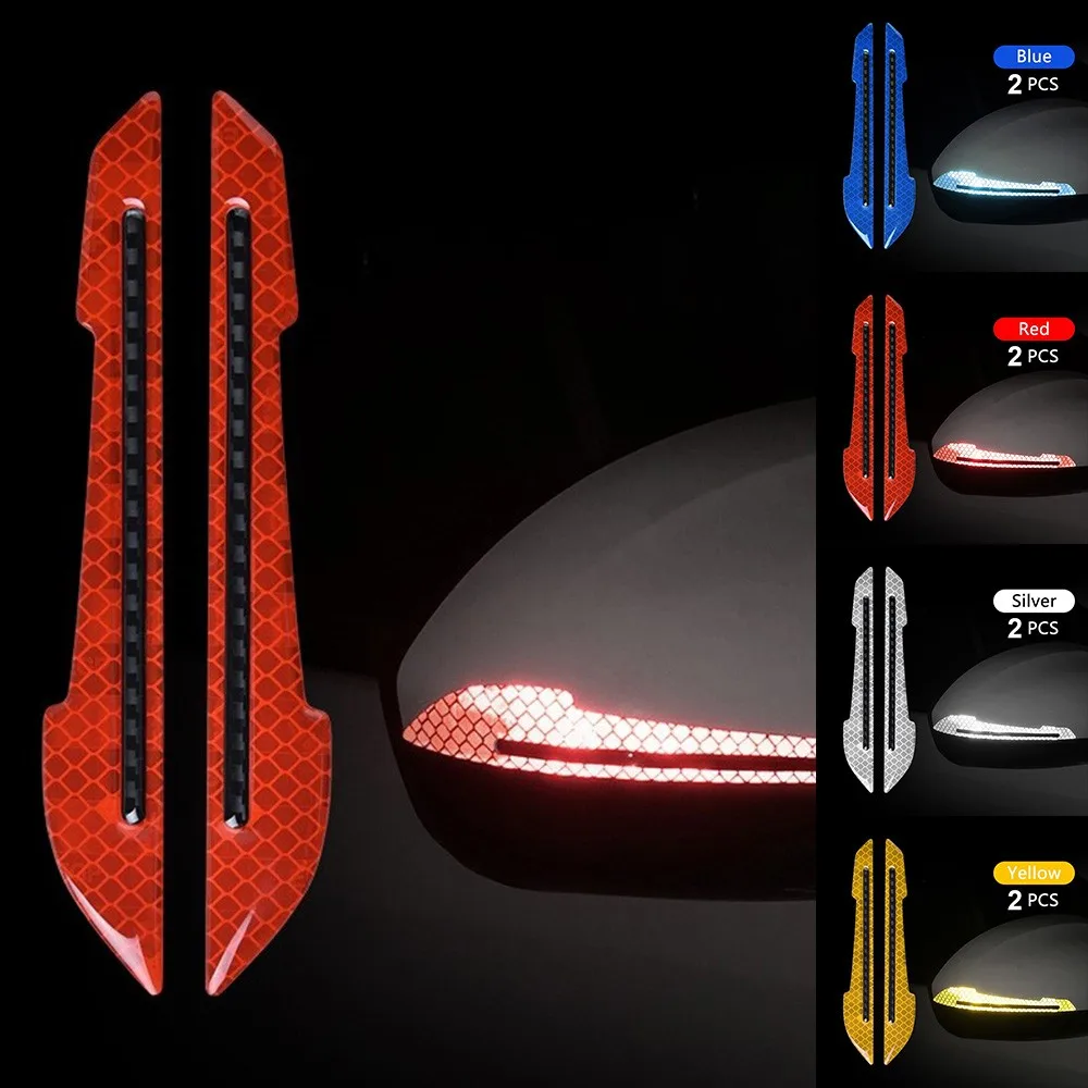 2pcs/set Car Rearview Mirror Reflective Stickers Warning Tape Strip Decals Universal Auto Exterior Accessories
2pcs/set Car Rearview Mirror Reflective Stickers Warning Tape Strip Decals Universal Auto Exterior Accessories