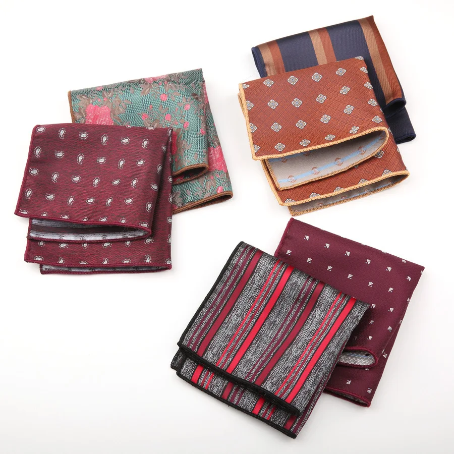 6pcs Dot Men's Suit Pocket Chest Towel 40x40CM Handkerchief Printed Square Hanky Retro British Dress Pocket Square Hand Towel
6pcs Dot Men's Suit Pocket Chest Towel 40x40CM Handkerchief Printed Square Hanky Retro British Dress Pocket Square Hand Towel