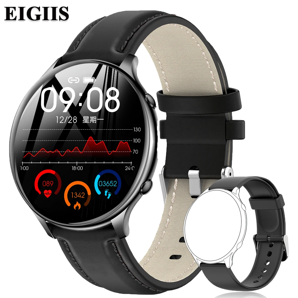 EIGIIS Fashion Ladies Smart Watch Full Screen Touch Waterproof Bracelet Thermometer Heart Rate Monitor Lady Watches For Xiaomi
EIGIIS Fashion Ladies Smart Watch Full Screen Touch Waterproof Bracelet Thermometer Heart Rate Monitor Lady Watches For Xiaomi
