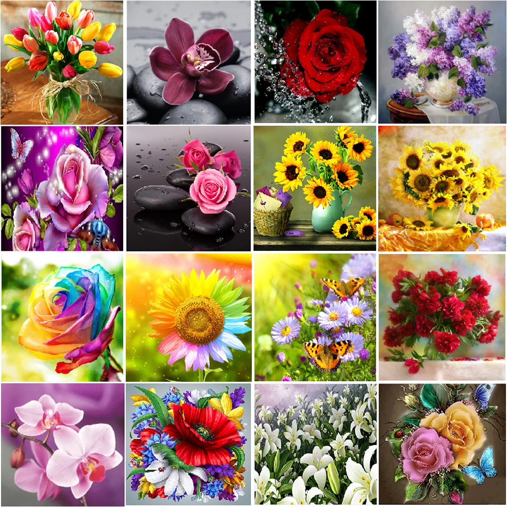 5D diamond painting DIY landscape flower color rose diamond embroidery diamond embroidery handmade cross stitch kit Christmas or
5D diamond painting DIY landscape flower color rose diamond embroidery diamond embroidery handmade cross stitch kit Christmas or