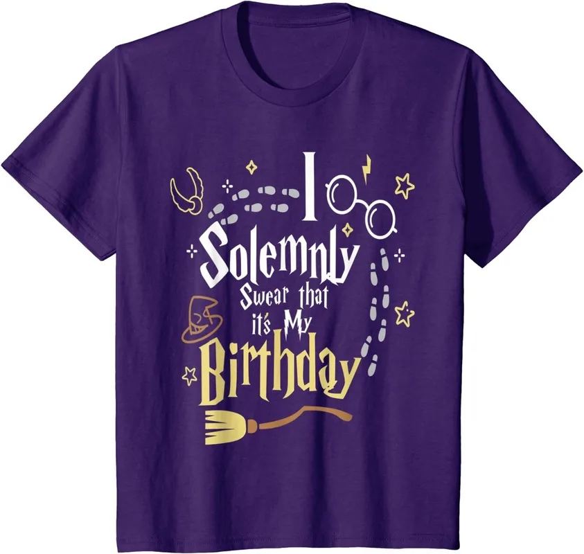 I Solemnly Swear That It's My Birthday Funny T-Shirt Tshirt Karate Graphic Tees Tee Shirt Unisex Harajuku Shirt Male
I Solemnly Swear That It's My Birthday Funny T-Shirt Tshirt Karate Graphic Tees Tee Shirt Unisex Harajuku Shirt Male