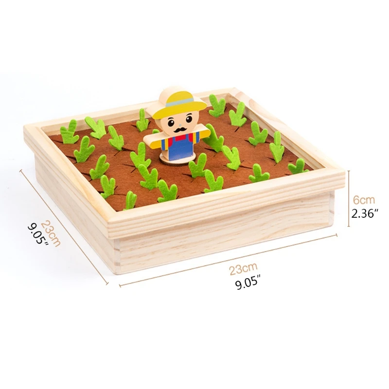 Presents for Toddler Cognition Ability Accessories Funny Interactive Tool Pulling Carrot Wooden Toy
Presents for Toddler Cognition Ability Accessories Funny Interactive Tool Pulling Carrot Wooden Toy
