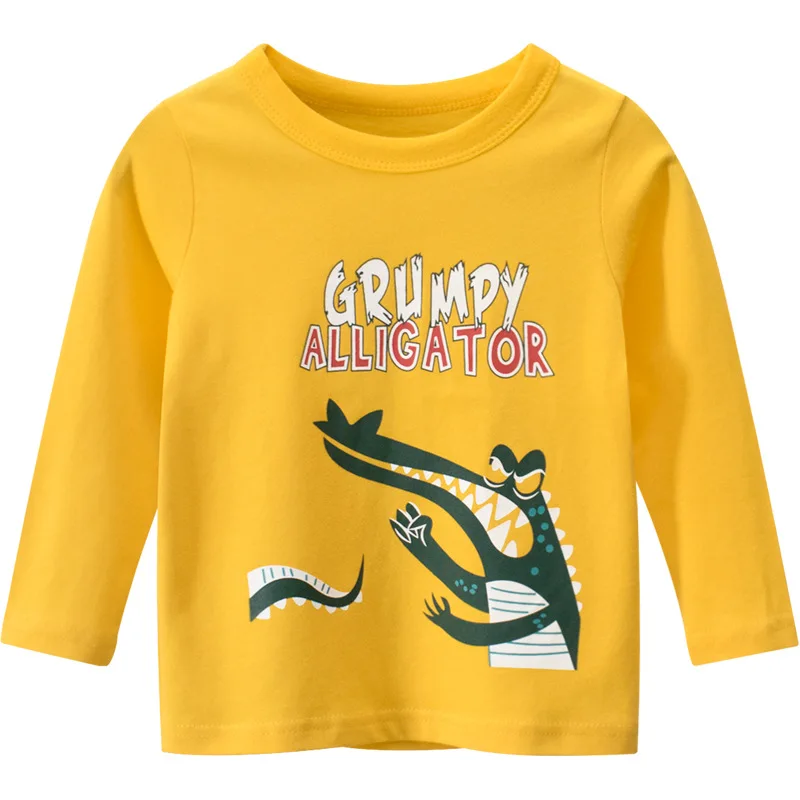 Children's Autumn Boy Bottoming Shirt Kids Cotton Round Neck Pullover Long Sleeve T-shirt
Children's Autumn Boy Bottoming Shirt Kids Cotton Round Neck Pullover Long Sleeve T-shirt