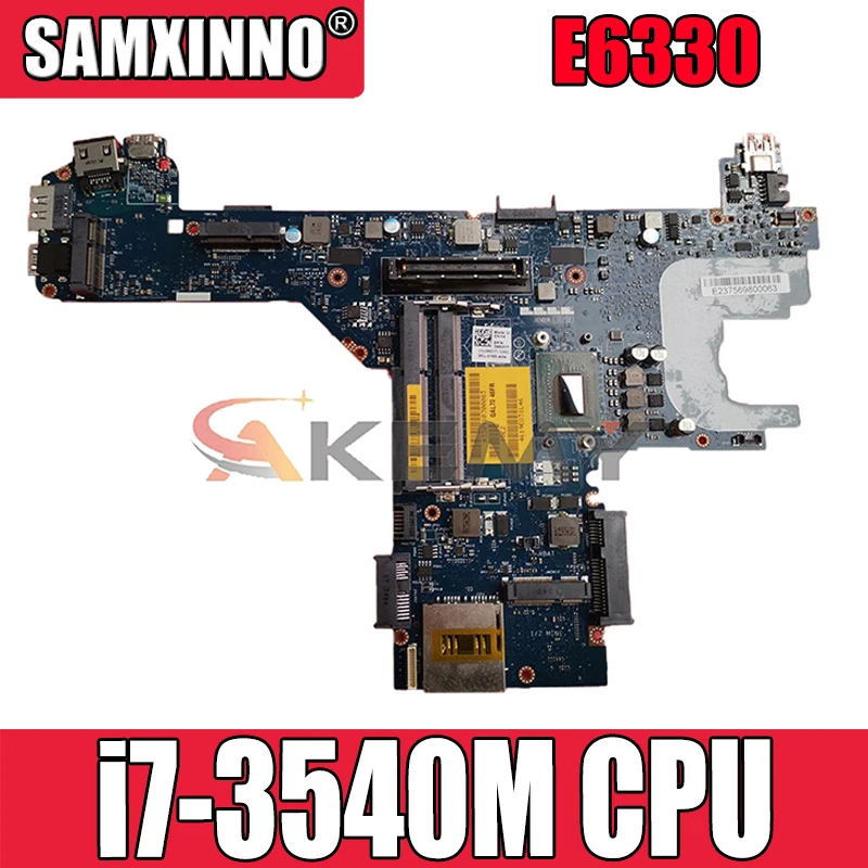 Original Laptop motherboard For DELL Latitude E6330 i7-3540M Mainboard CN-0JCD99 0JCD99 LA-7741P SR0X8 DDR3
Original Laptop motherboard For DELL Latitude E6330 i7-3540M Mainboard CN-0JCD99 0JCD99 LA-7741P SR0X8 DDR3