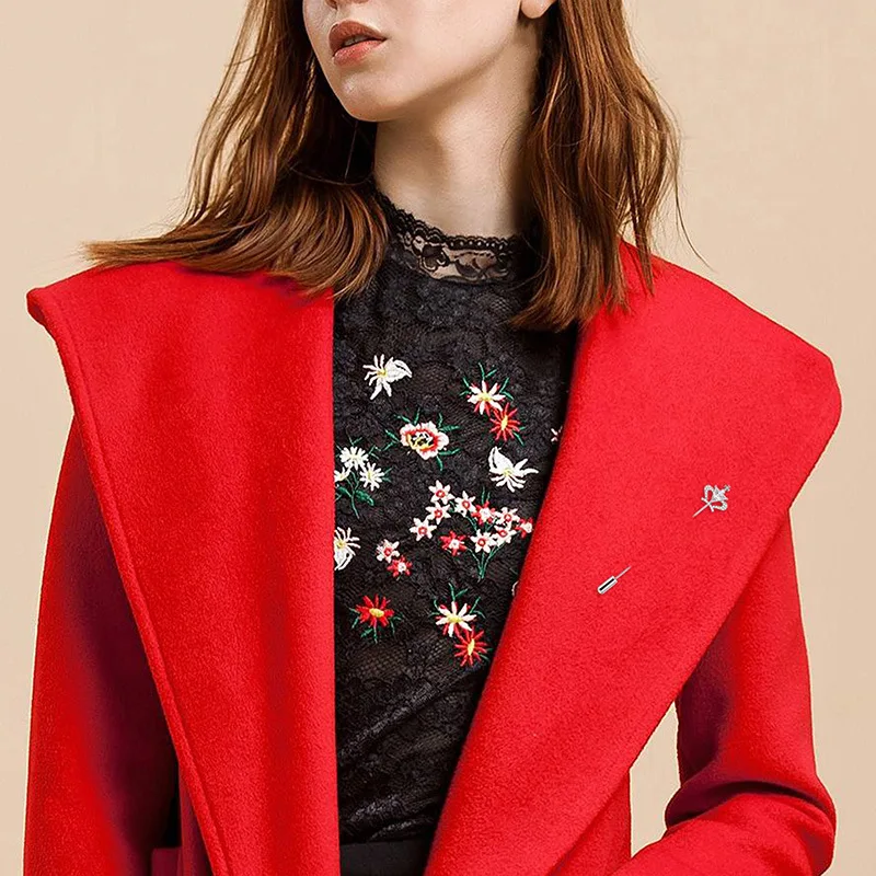 Exquisite Crown Brooches Shirt Button Crystal Zircon Long Needle Suit Lapel Pin Collar Luxury Women Accessories Korean Jewelry | Украшения